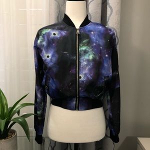Multi-Colour Bomber Jacket